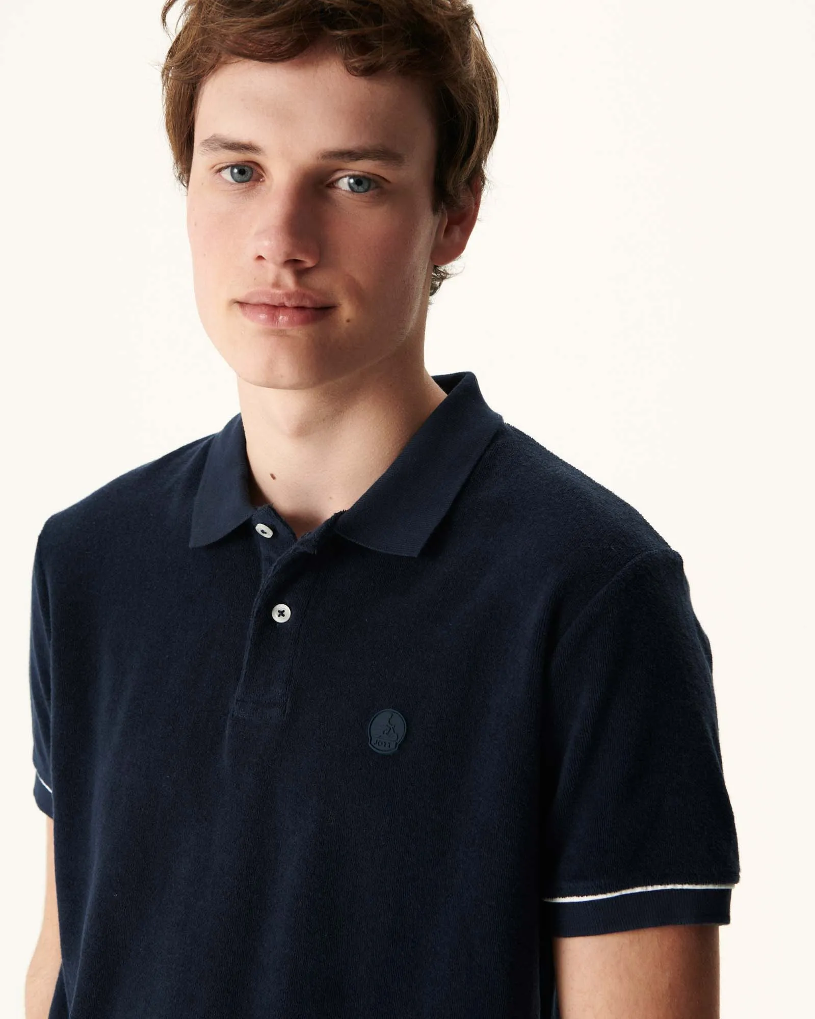 Navy Neil polo shirt