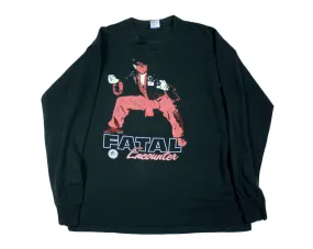 NJPW GREAT MUTA FATAL ENCOUNTER LONGSLEEVE LG