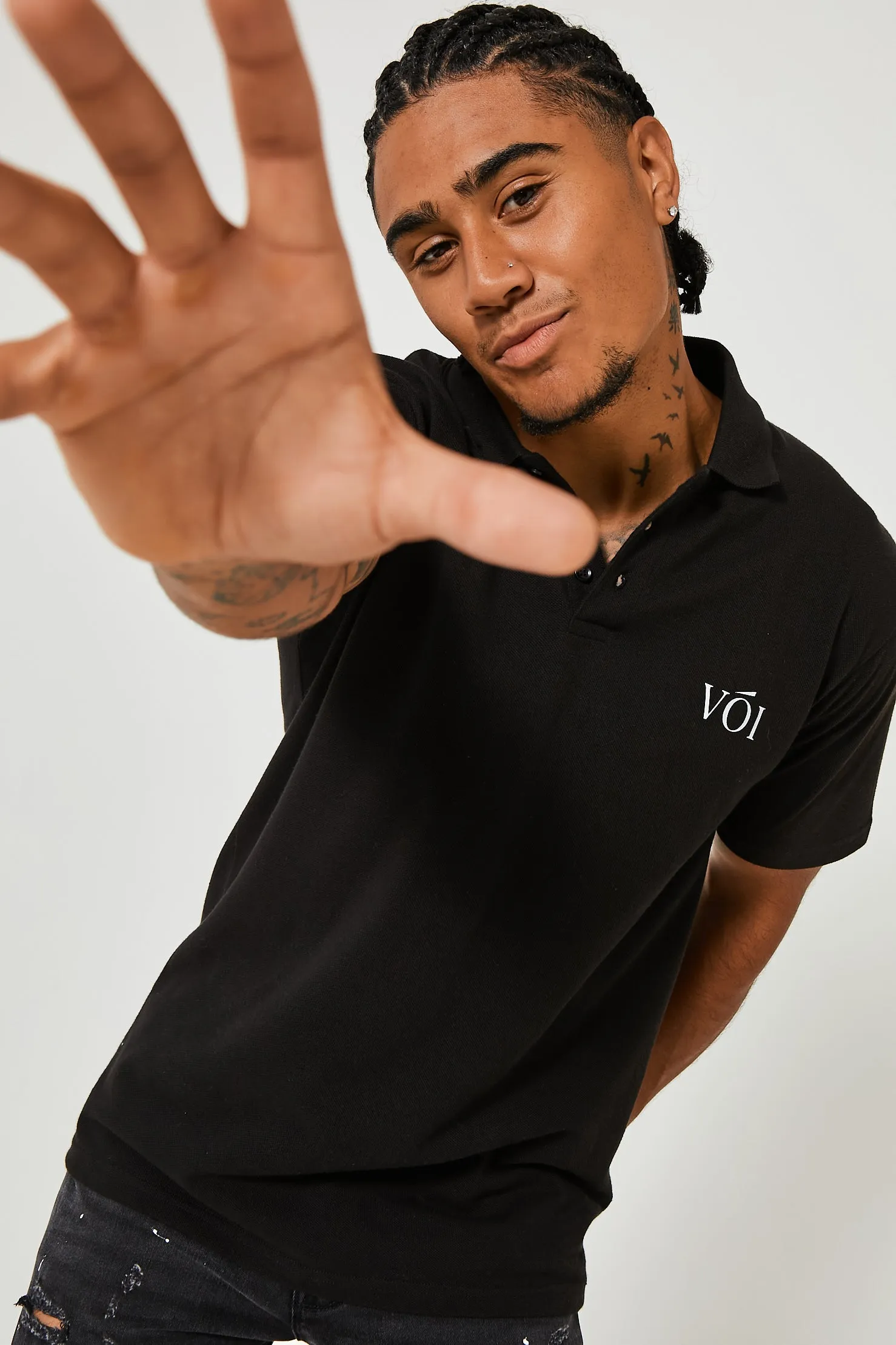 Rex Polo Shirt - Black