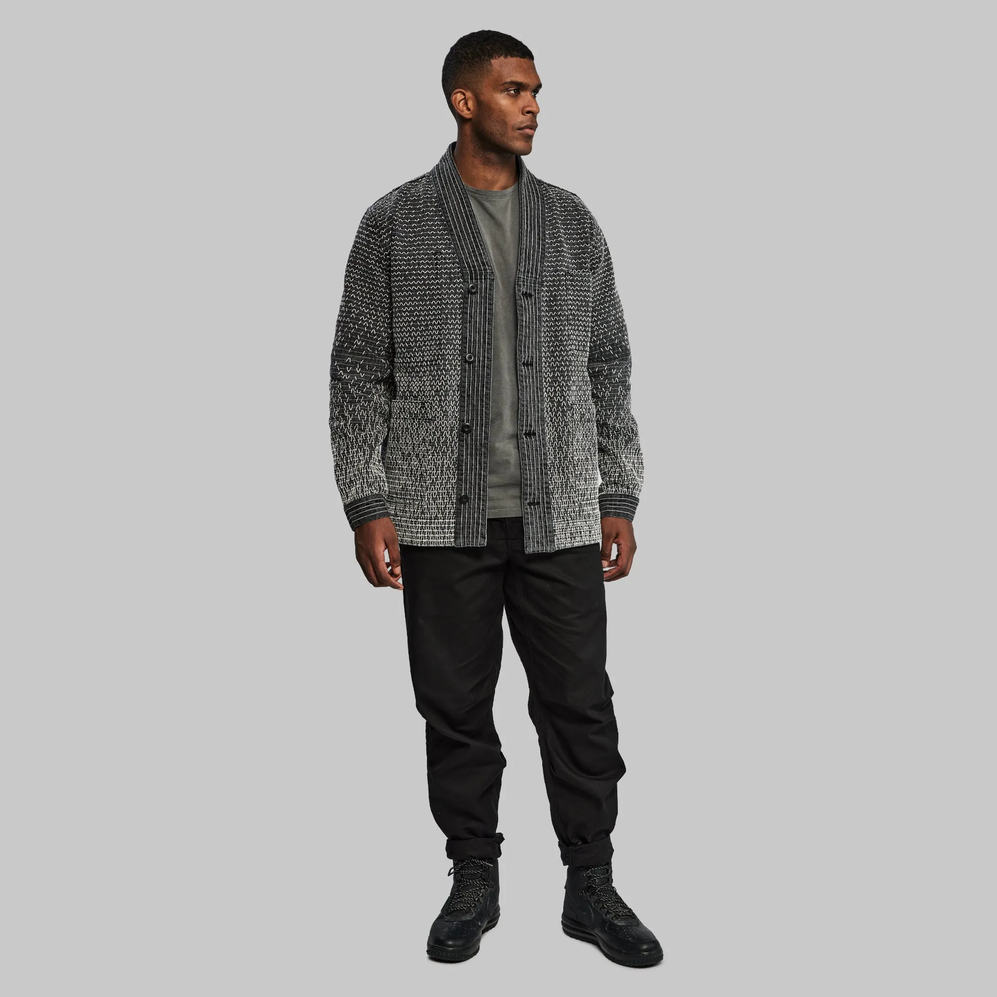 Sashiko Jacket. Grey edition