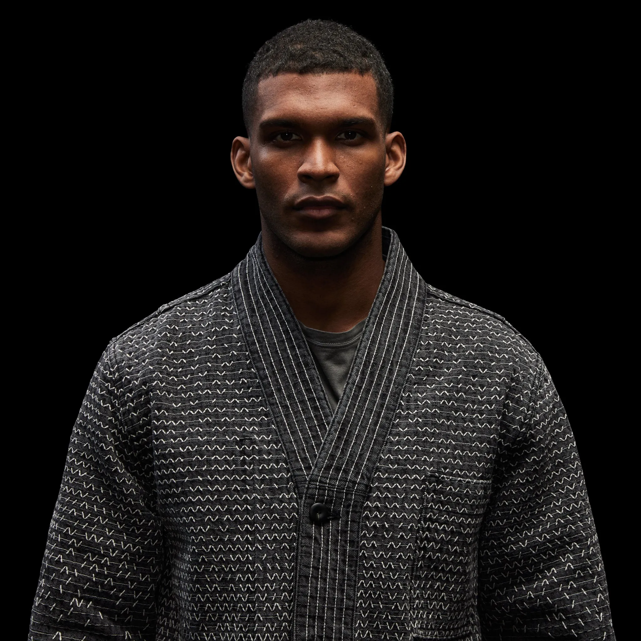 Sashiko Jacket. Grey edition