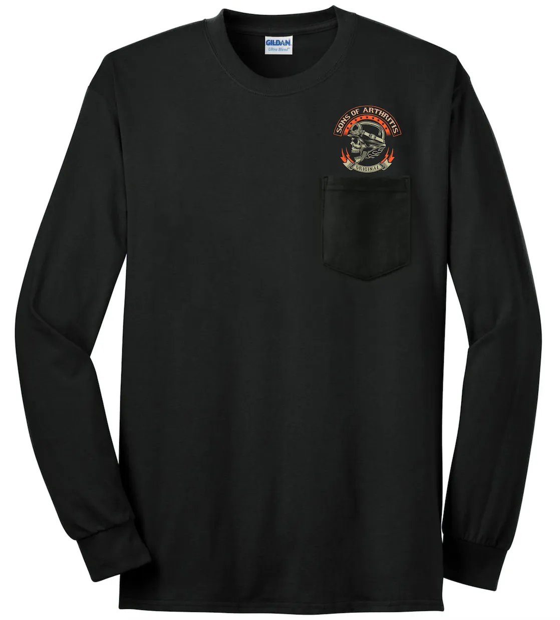 Sons of Arthritis Screamer POCKET Long Sleeve T-Shirt