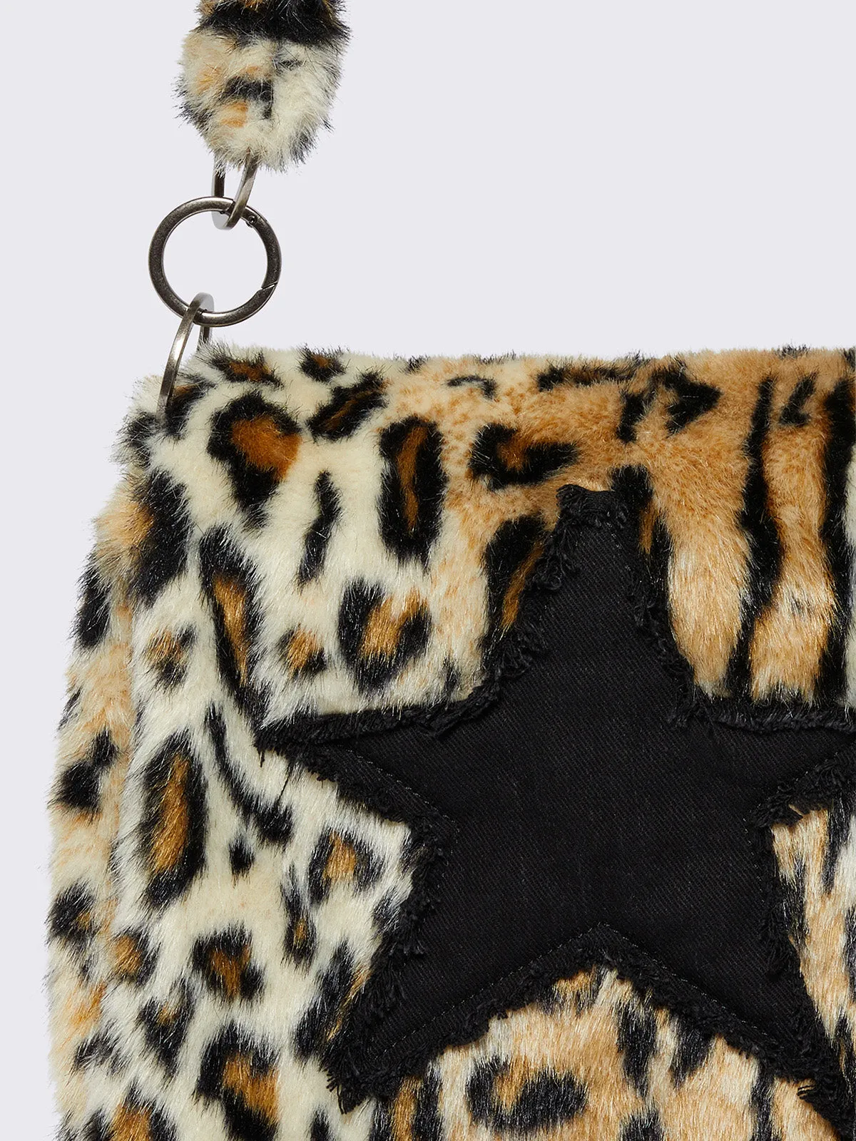 Starshine Leopard Furry Bag