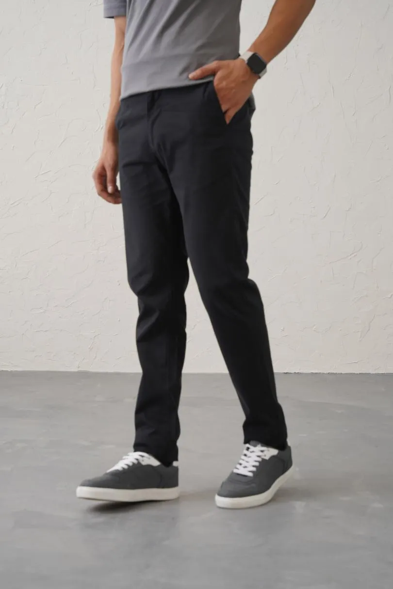 The Partywear Chinos - Black Beast