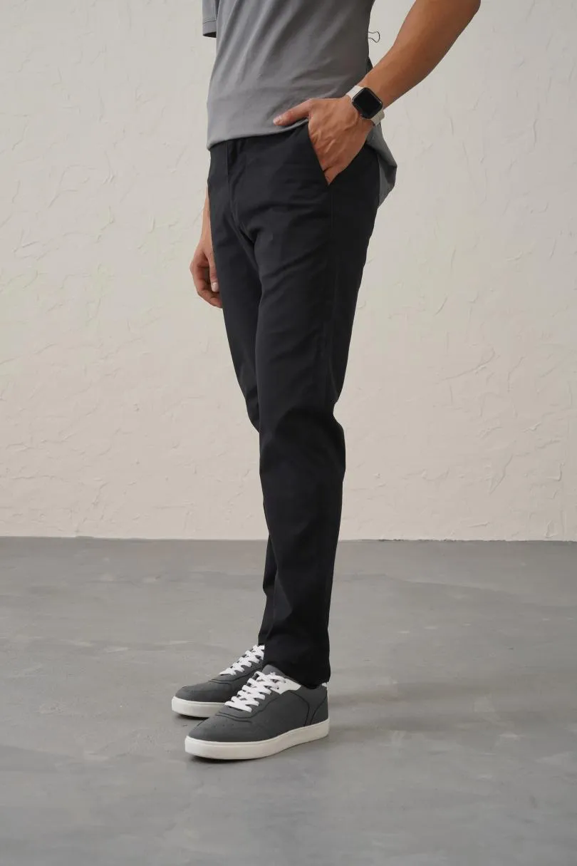 The Partywear Chinos - Black Beast