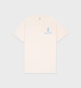 Vendome T-Shirt - Cream/Ocean