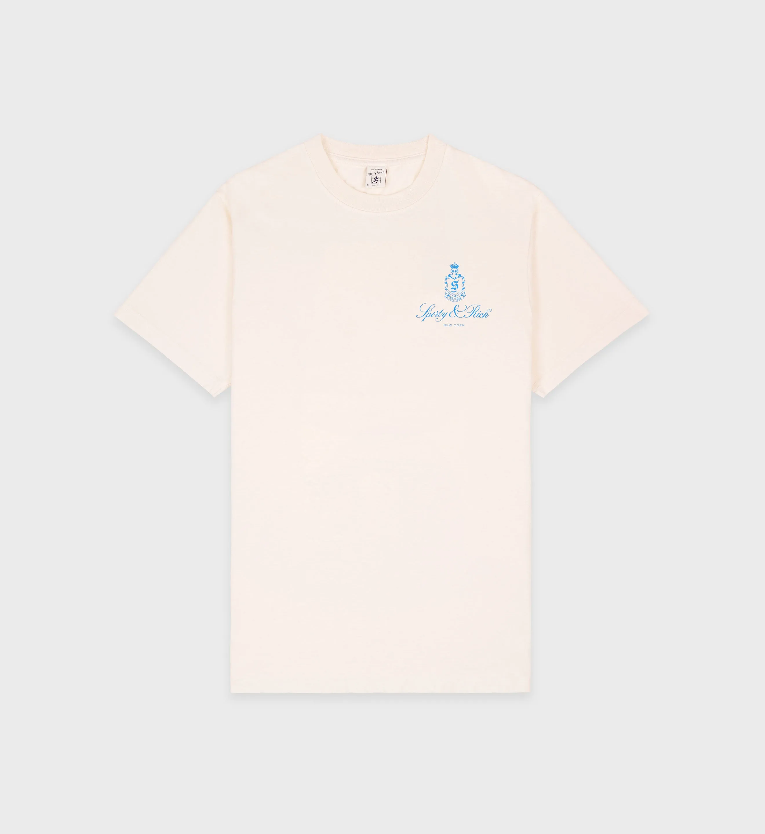 Vendome T-Shirt - Cream/Ocean