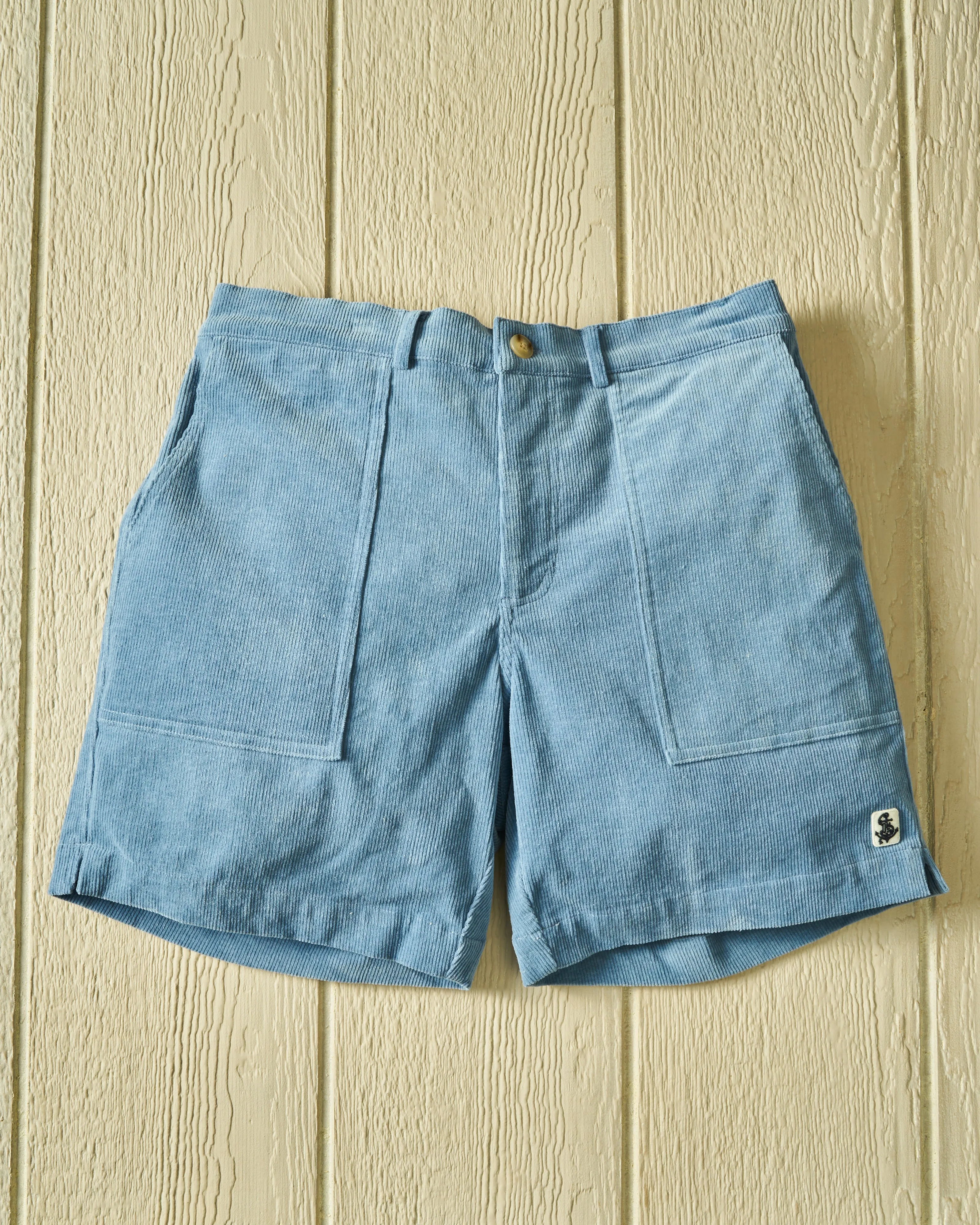 Ventura Short in Atlantic Blue Corduroy