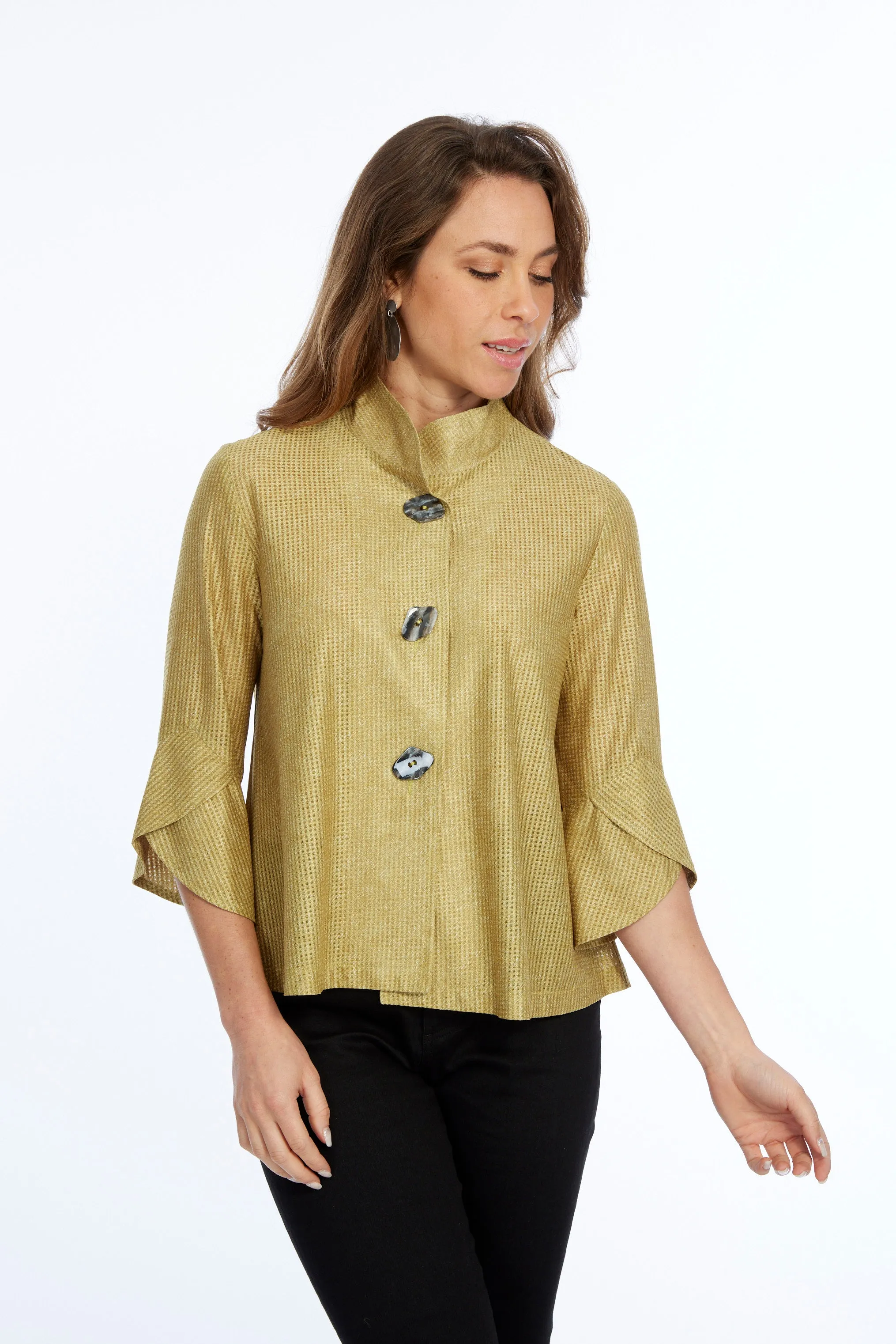 Women's Gold Mesh Jacket Vaya LIOR