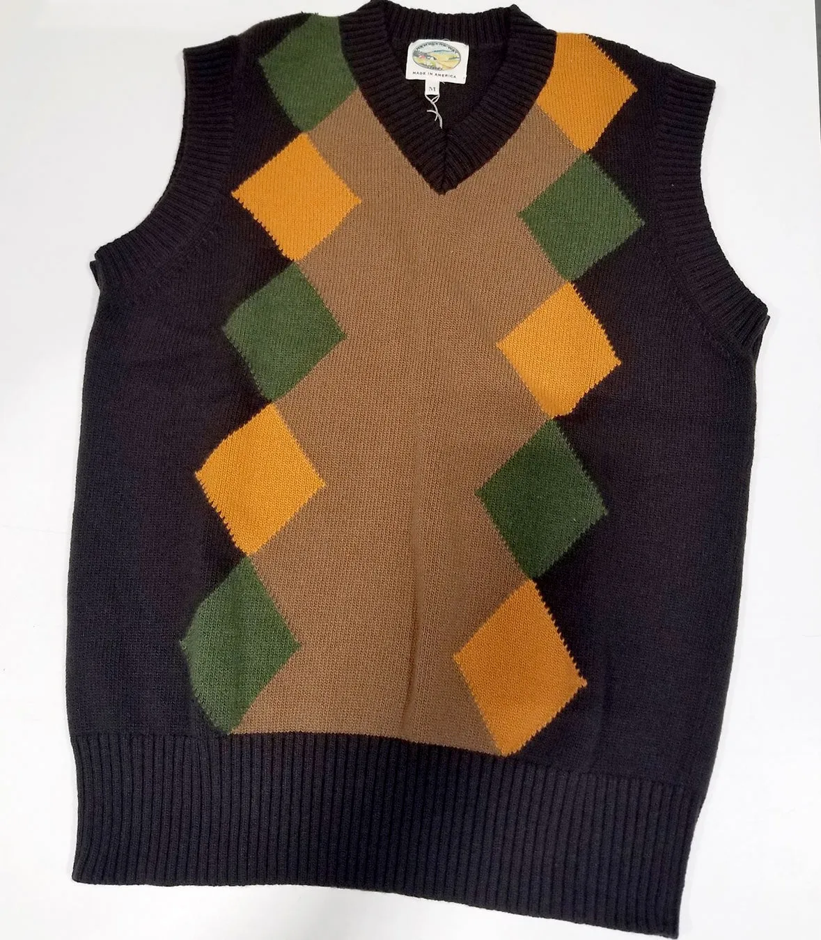 Wool V-Neck Sweater Vest